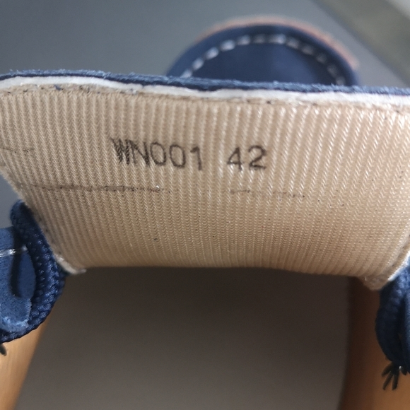 Sanearda Navy Suede Moccasins - Picture 8 of 8